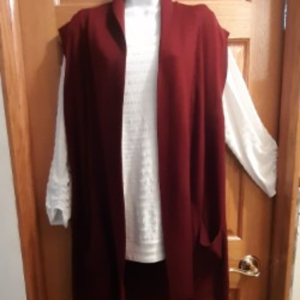 Blouse and Cardigan